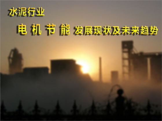 水泥行業(yè)電機(jī)節(jié)能發(fā)展現(xiàn)狀和未來趨勢(shì) 水泥行業(yè)電機(jī)節(jié)能發(fā)展現(xiàn)狀和未來趨勢(shì)