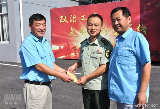 皖南電機建軍節(jié)走訪涇縣消防大隊 皖南電機建軍節(jié)走訪涇縣消防大隊