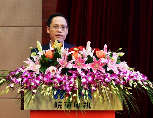 皖南電機(jī)60周年慶典縣委書(shū)記耿鵬講話(huà) 皖南電機(jī)60周年慶典縣委書(shū)記耿鵬講話(huà)